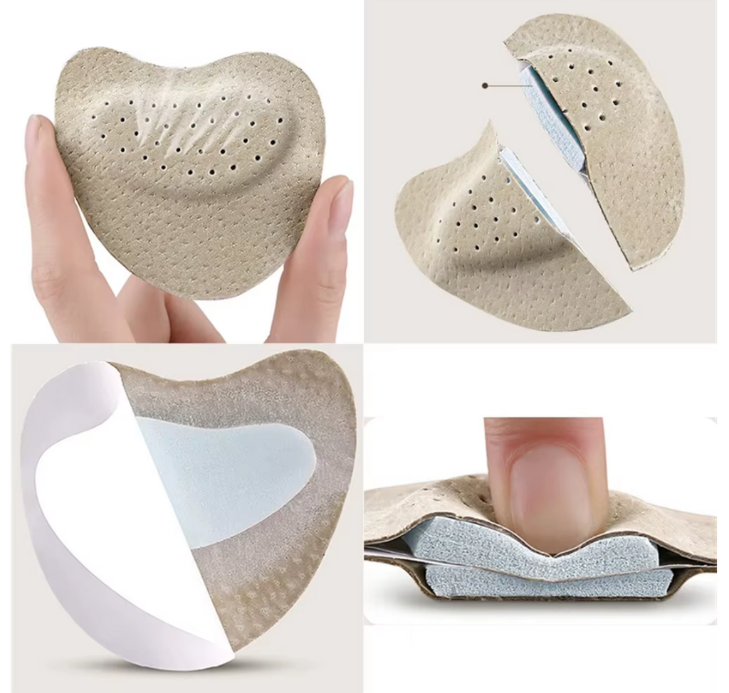 StepEase Non Slip Forefoot Cushion Pads for Sandals and Heels