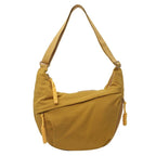 Crescent Nylon Crossbody Hobo Bag - Medium Slouchy Shoulder Purse