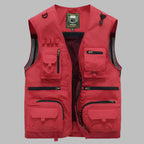TrailCore Men's Multi Pocket Utility Vest with Lightweight Design
