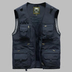 TrailCore Men's Multi Pocket Utility Vest with Lightweight Design