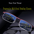 OptiFusion Progressive Reading Glasses with Photochromic Lenses