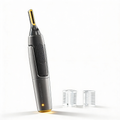 TrimEdge Precision Hair Trimmer with LED Light and Blade Guards