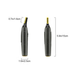 TrimEdge Precision Hair Trimmer with LED Light and Blade Guards