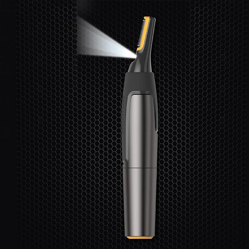 TrimEdge Precision Hair Trimmer with LED Light and Blade Guards