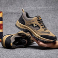 TrailEase Men's Walking Shoes with Cushioned Sole and Grip