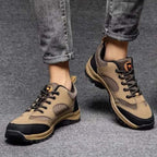 TrailEase Men's Walking Shoes with Cushioned Sole and Grip