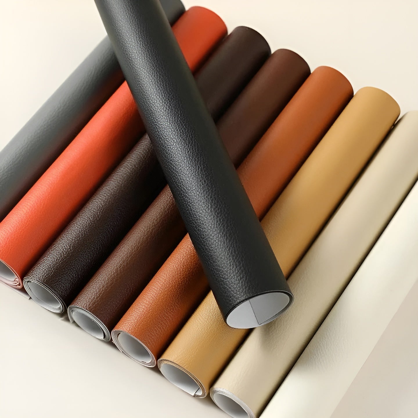Premium Peel-and-Stick Leather Repair Patches for Furniture, Bags & Clothing