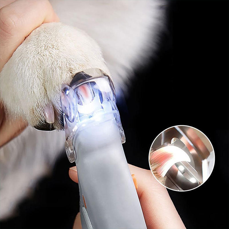 TrimSafe Pet Nail Clippers with Precision Safety Guide for Dogs