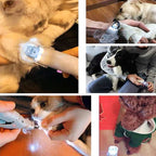 TrimSafe Pet Nail Clippers with Precision Safety Guide for Dogs