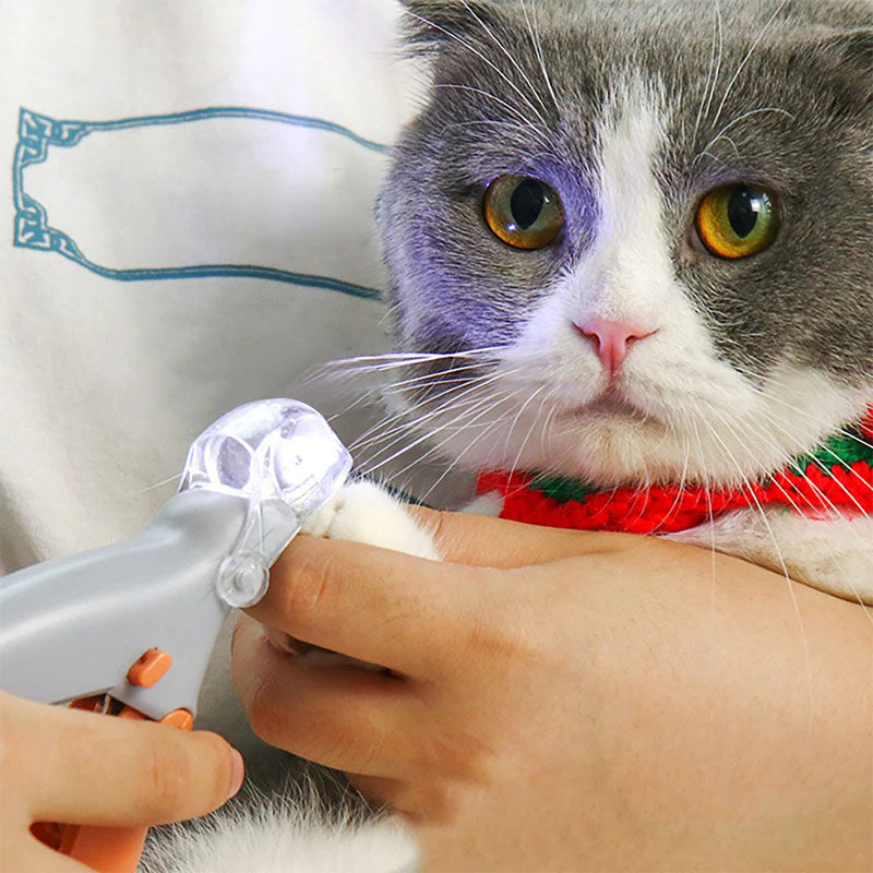 TrimSafe Pet Nail Clippers with Precision Safety Guide for Dogs