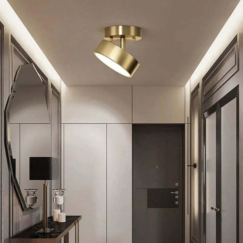 Orbéa Plafonnier Orientable LED Moderne Minimaliste Rotatif