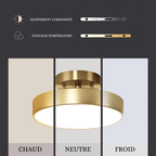 Orbéa Adjustable LED Ceiling Light Modern Minimalist Rotating
