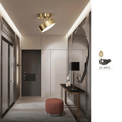 Orbéa Plafonnier Orientable LED Moderne Minimaliste Rotatif