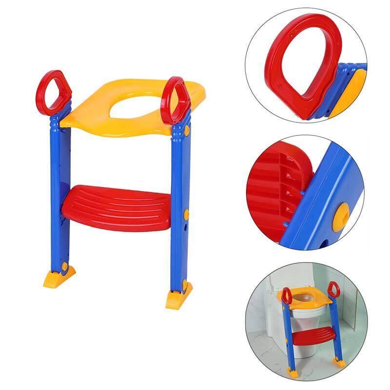 StepSure Foldable Toddler Toilet Training Seat with Ladder and Handles