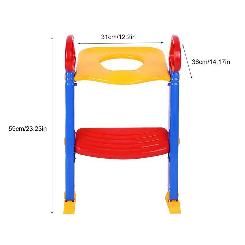 StepSure Foldable Toddler Toilet Training Seat with Ladder and Handles