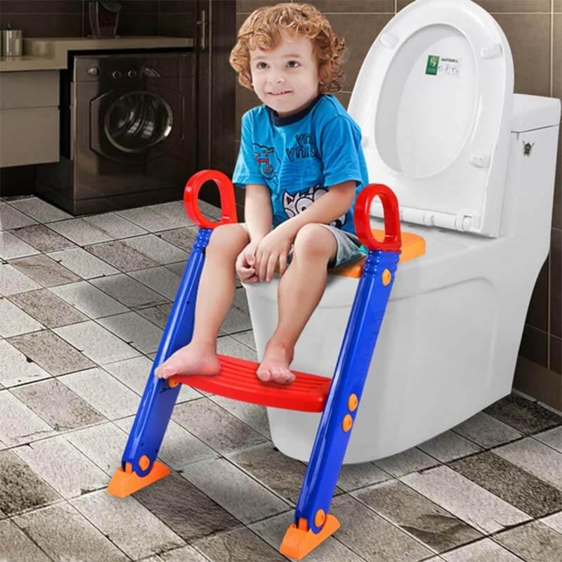 StepSure Foldable Toddler Toilet Training Seat with Ladder and Handles