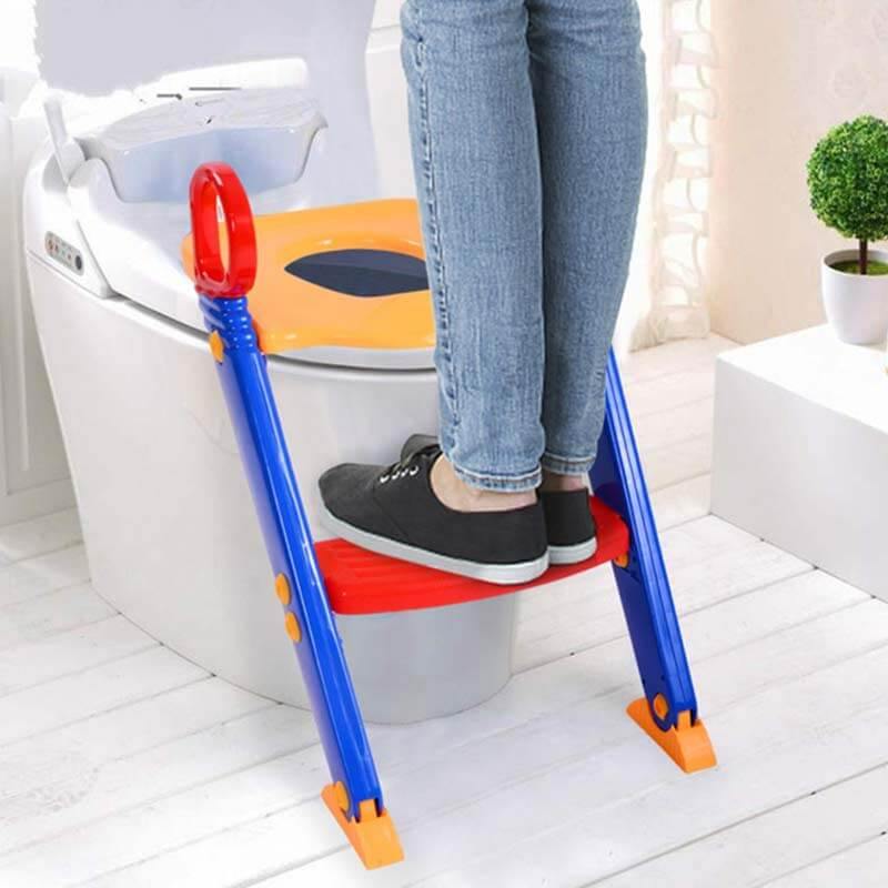 StepSure Foldable Toddler Toilet Training Seat with Ladder and Handles