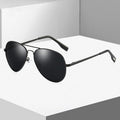 SkyShield Polarized Aviator Sunglasses | UV400 Lightweight Metal Frame