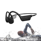AquaSound Open-Ear Bone Conduction Headphones with 32GB Memory and IPX8 Waterproof Rating