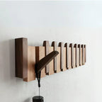 Nordeva Wall-Mounted Wooden Coat Rack