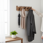 Nordeva Wall-Mounted Wooden Coat Rack