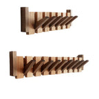 Nordeva Wall-Mounted Wooden Coat Rack