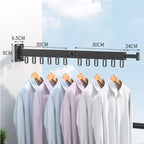 Retractable Wall Mounted Clothes Drying Rack