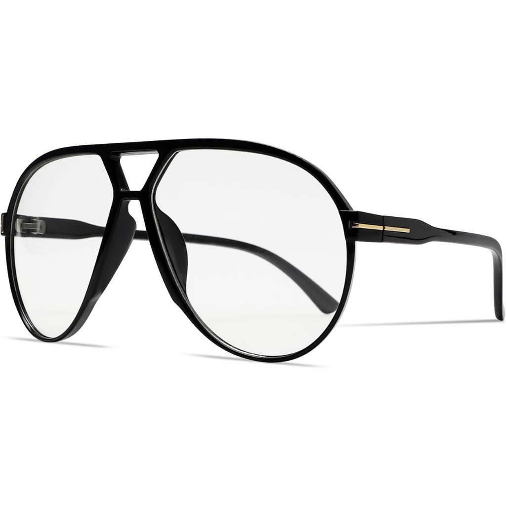 SolaraVue Oversized Square Sunglasses | UV400 Retro Aviator Eyewear
