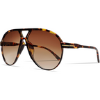 SolaraVue Oversized Square Sunglasses | UV400 Retro Aviator Eyewear