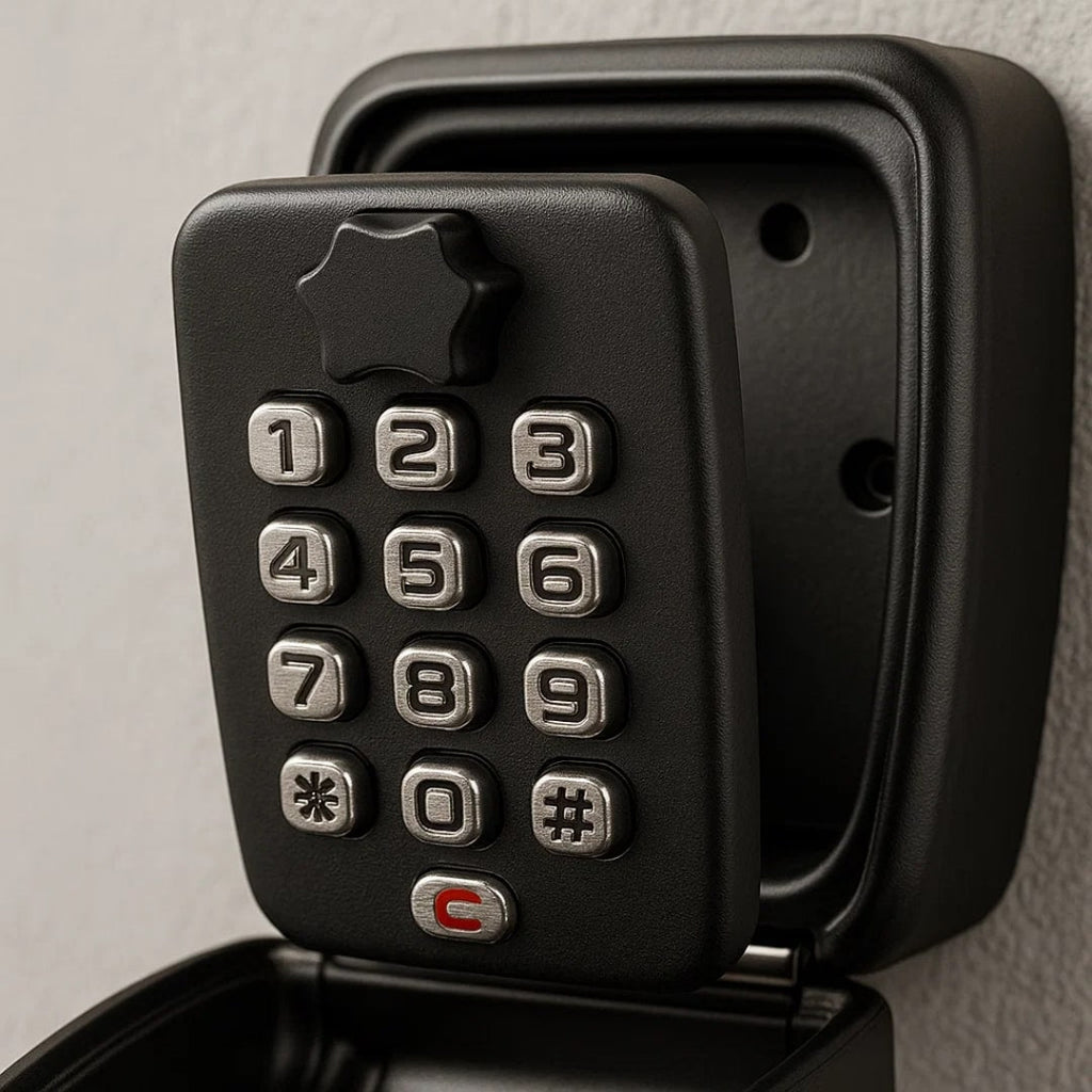LockNest Wall Mounted Key Safe with Combination Lock for Indoor Outdoor Use