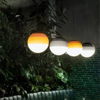 AuraVista Dimmable Glass Pendant Light for Dining Room and Bedroom