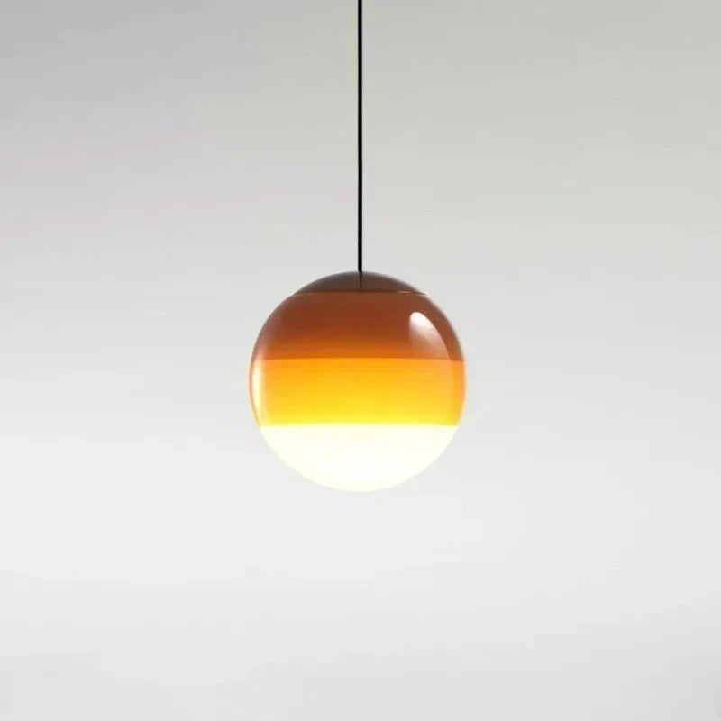 AuraVista Dimmable Glass Pendant Light for Dining Room and Bedroom