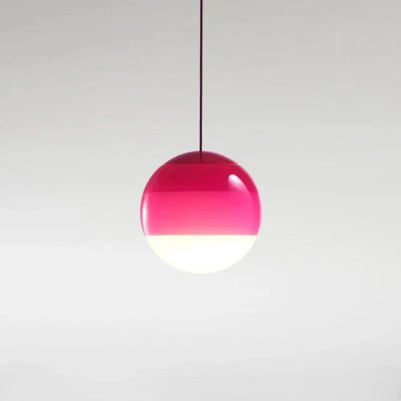 AuraVista Dimmable Glass Pendant Light for Dining Room and Bedroom