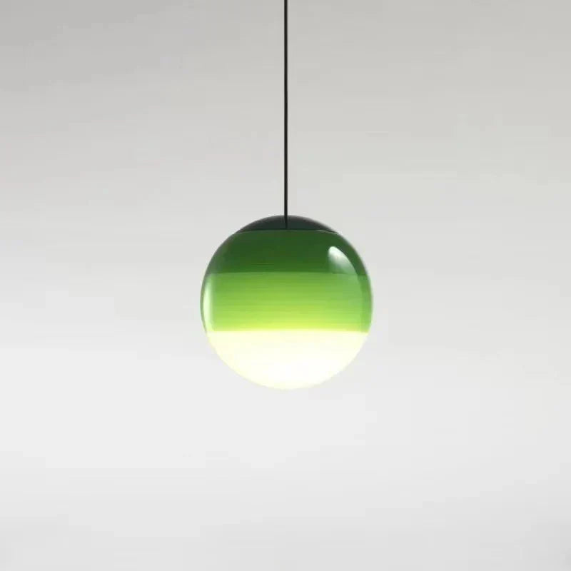AuraVista Dimmable Glass Pendant Light for Dining Room and Bedroom