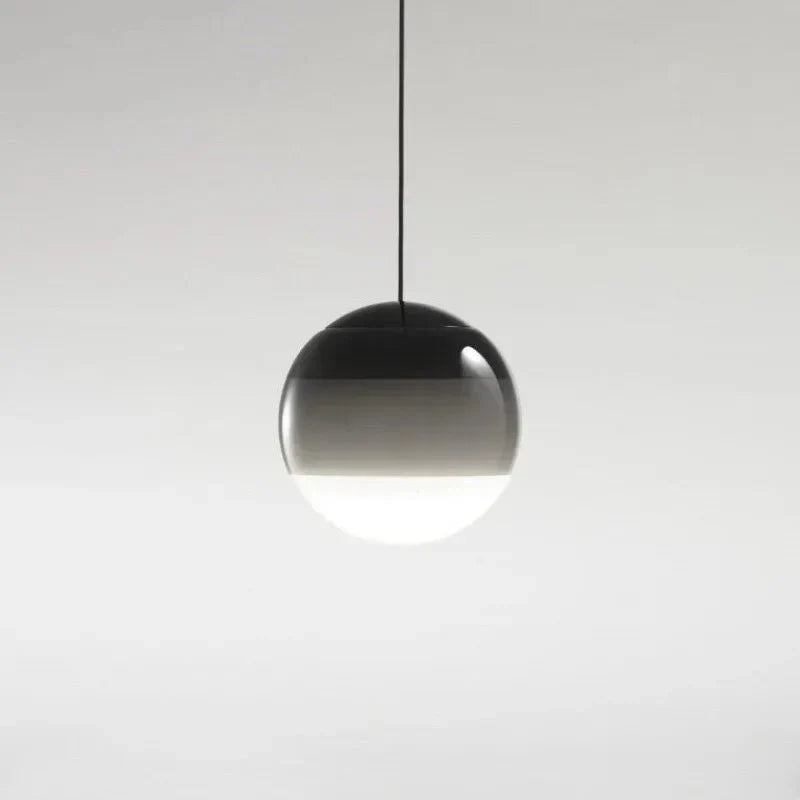 AuraVista Dimmable Glass Pendant Light for Dining Room and Bedroom