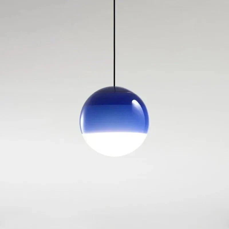AuraVista Dimmable Glass Pendant Light for Dining Room and Bedroom