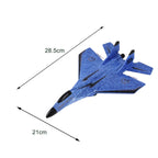 SkyGlide Foam RC Airplane - Durable Remote-Controlled Flight Toy