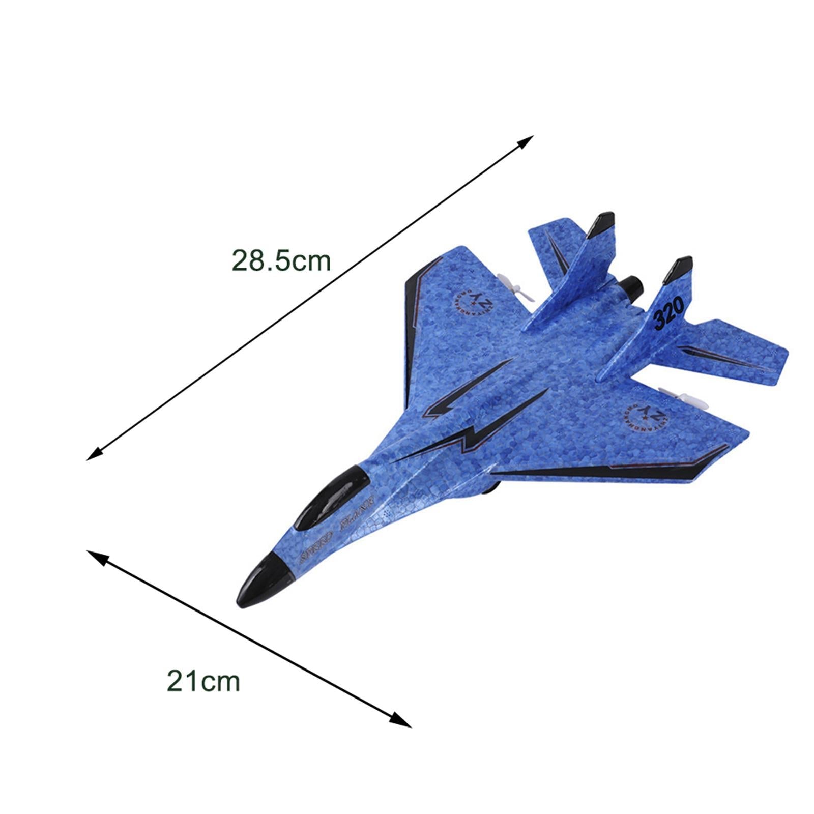 SkyGlide Foam RC Airplane - Durable Remote-Controlled Flight Toy