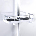 AquaStorage Shower Shelf Without Drilling in Stainless Steel
