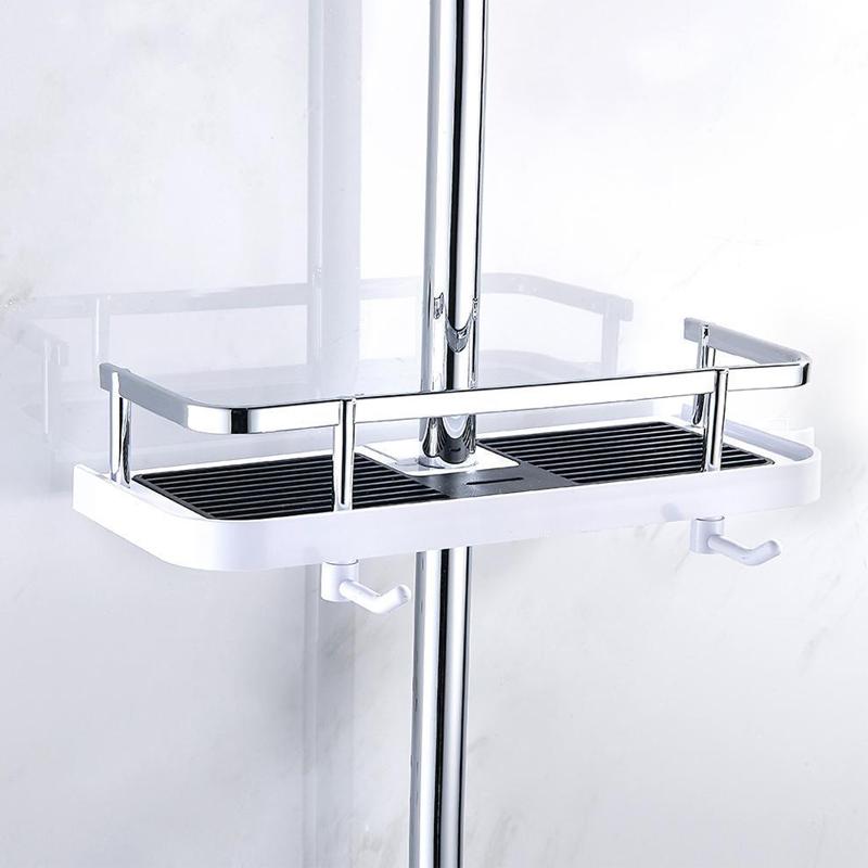 AquaStorage Shower Shelf Without Drilling in Stainless Steel