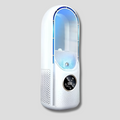 BreezeCore Bladeless Table Fan Quiet Desktop Cooling Fan 3 Modes