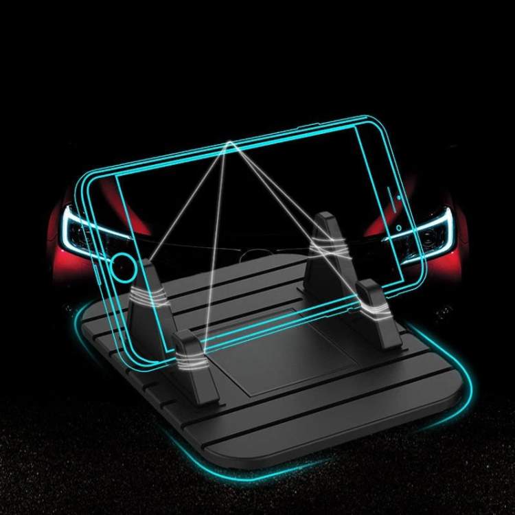 GripNest Anti-Slip Dashboard Phone Holder for Secure Car Mounting