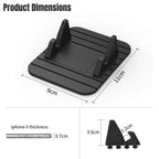 GripNest Anti-Slip Dashboard Phone Holder for Secure Car Mounting