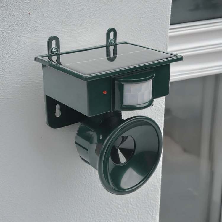 SolarGuard Motion Activated Solar Bird Deterrent for Outdoor Use
