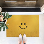 Joyful Smile Doormat Non-Slip for a Welcoming Entrance