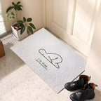 Joyful Smile Doormat Non-Slip for a Welcoming Entrance