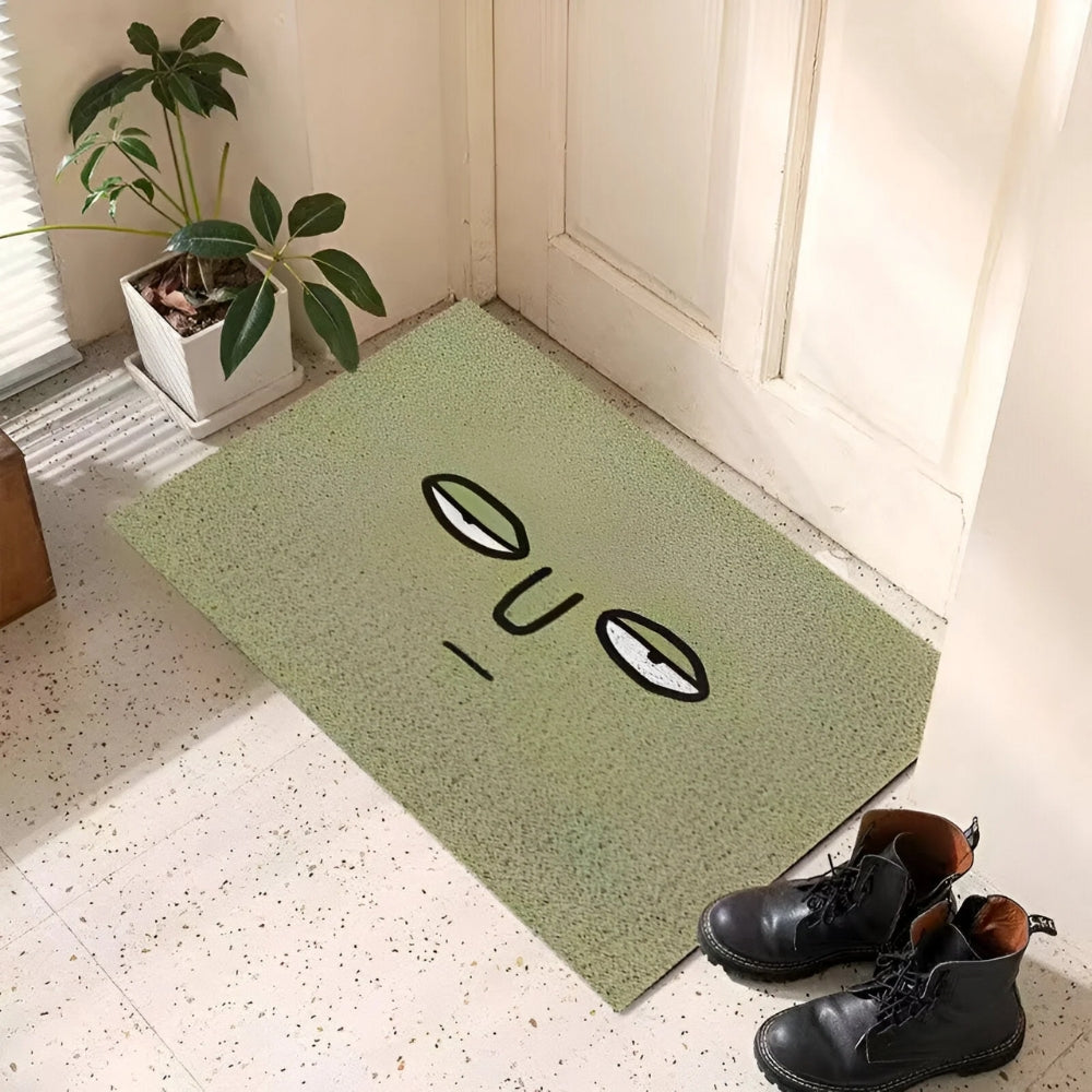 Joyful Smile Doormat Non-Slip for a Welcoming Entrance
