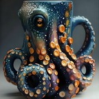 CraftRelief 3D Decorative Mug Stainless Steel Lined Novelty Cup