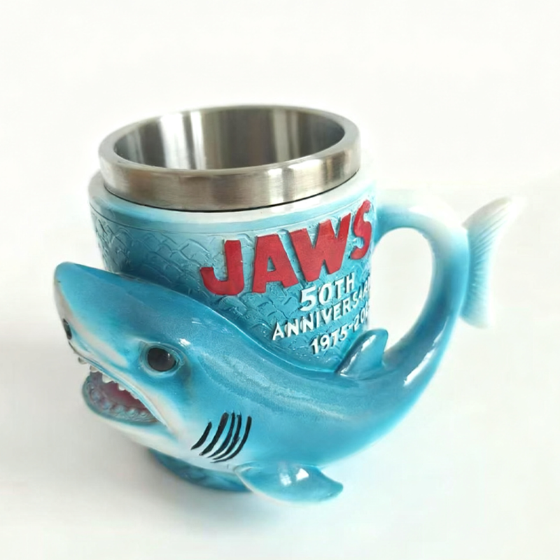 CraftRelief 3D Decorative Mug Stainless Steel Lined Novelty Cup