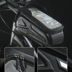 TrailVault Waterproof Bike Frame Bag with Touchscreen Phone Holder